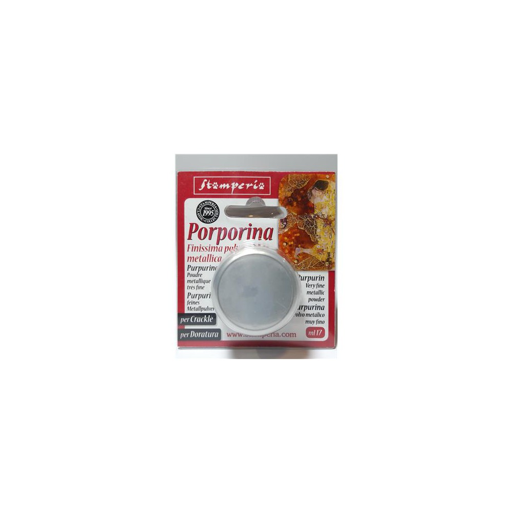 PORPORINA STAMPERIA 15ML SREBRO-236